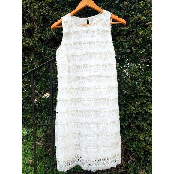 Sail to Sable lace and fringe dress - Picture 1 of 4